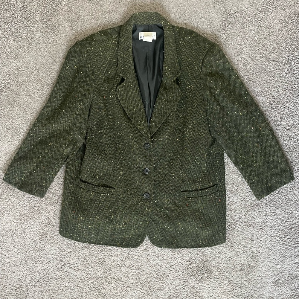 White Stag Green Blazer